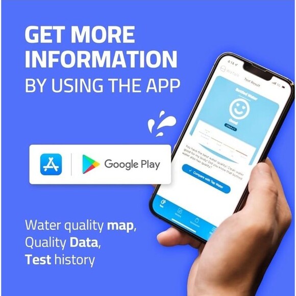 NWT Portable Water  Filter & Test Cup- WaTalk App integrated Camping & Daily use - Picture 5 of 8